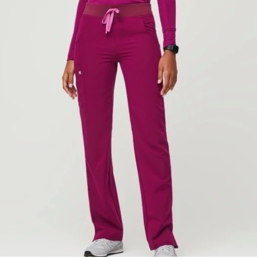 Figs kade pants. LIMITED color magenta